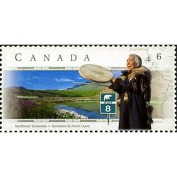 canada stamp 1782 dempster highway 8 northwest territories 46 1999