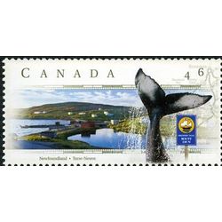 canada stamp 1783 discovery trail route 230n newfoundland 46 1999