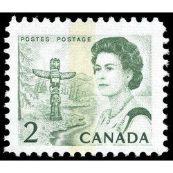 canada stamp 455pvi queen elizabeth ii pacific totem 2 1972