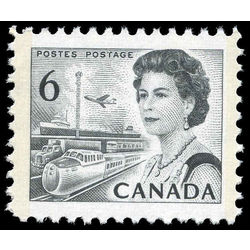 canada stamp 460fpv queen elizabeth ii transportation 6 1972