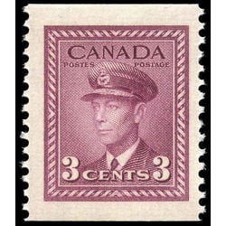 canada stamp 252bs king george vi in airforce uniform 3 1943
