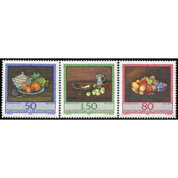 liechtenstein stamp 942 4 paintings by benjamin steck 1990