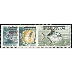 mali stamp 10 2 fishes 1961