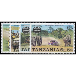 tanzania stamp 74 7 25th safari rally 1977