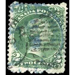 canada stamp 24 queen victoria 2 1868 u vf 014