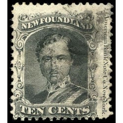 newfoundland stamp 27 prince albert 10 1870 u f 006