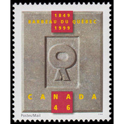 canada stamp 1799 quebec bar association logo 46 1999