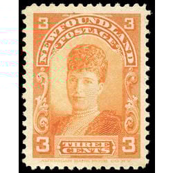 newfoundland stamp 83 queen alexandra 3 1898