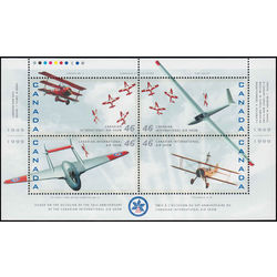 canada stamp 1807 canadian international air show 1999