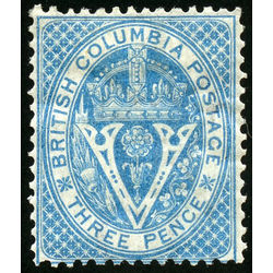 british columbia vancouver island stamp 7 seal of british columbia 3d 1865