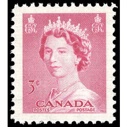 canada stamp 327 queen elizabeth ii 3 1953