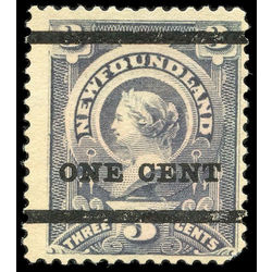 newfoundland stamp 75 queen victoria 1897 m f ng 007