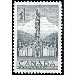 canada stamp 321 pacific coast totem pole 1 1953