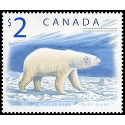canada stamp 1690 polar bear 2 1998