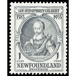 newfoundland stamp 212 sir humphrey gilbert 1 1933