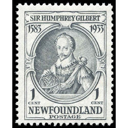 newfoundland stamp 212 sir humphrey gilbert 1 1933