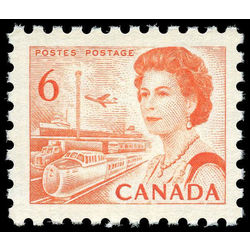 canada stamp 459ii queen elizabeth ii transportation 6 1968