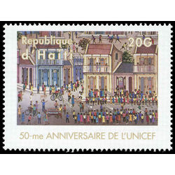 haiti stamp 894 unicef 1997