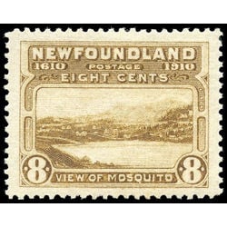 newfoundland stamp 99 mosquito 8 1911