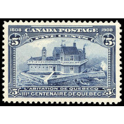 canada stamp 99 champlain s habitation 5 1908 m vfnh 015