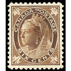 canada stamp 71 queen victoria 6 1897 m vf 011