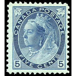 canada stamp 79 queen victoria 5 1899 m f vfnh 008