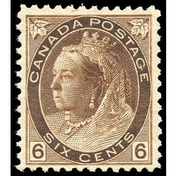 canada stamp 80 queen victoria 6 1898 m vfnh 008
