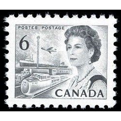 canada stamp 460gii queen elizabeth ii transportation 6 1970