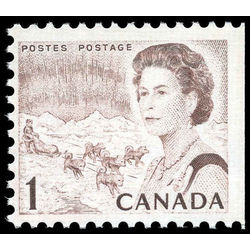 canada stamp 454epi queen elizabeth ii northern lights 1 1971