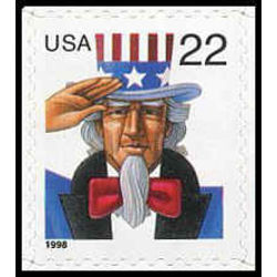 us stamp postage issues 3259 uncle sam 22 1998