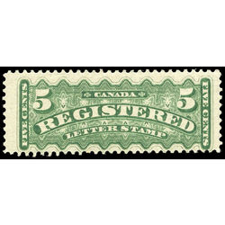 canada stamp f registration f2b registered stamp 5 1875