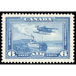canada stamp c air mail c6 monoplane over mackenzie river nwt 6 1938
