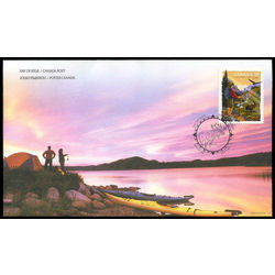 canada stamp 2470 montage of images representing national parks 59 2011 FDC