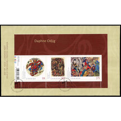 canada stamp 2437 art canada daphne odjig 2011 FDC