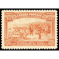canada stamp 102 champlain s departure 15 1908 m vfnh 012