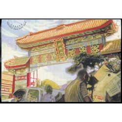 chinatown gates post cards collection