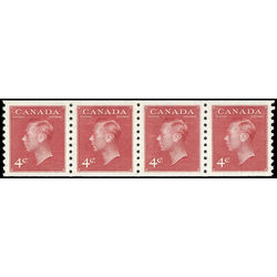 canada stamp 300strip king george vi 1950