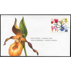 canada stamp 2128 red bergamot blossom 51 2005 FDC