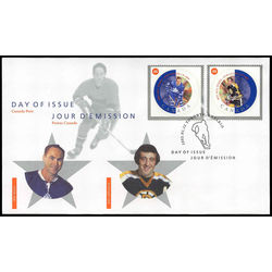canada stamp 1935 nhl all stars 3 2 88 2002 FDC