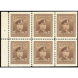 canada stamp 250b king george vi in army uniform 1942