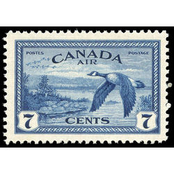 canada stamp c air mail c9ii canada geese near sudbury on 7 1946