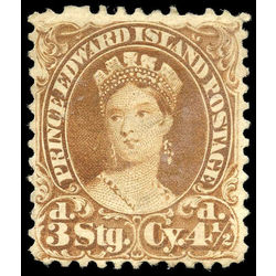 prince edward island stamp 10 queen victoria 4 d 1870