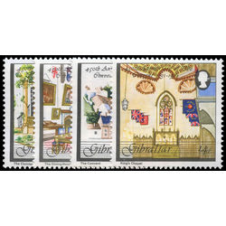 gibraltar stamp 402 5 the convent 1981