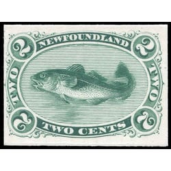 newfoundland stamp 024p codfish 2 1871