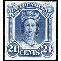 newfoundland stamp 31pi queen victoria 24 1866