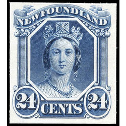 newfoundland stamp 31pi queen victoria 24 1866