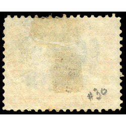 newfoundland stamp 30 ship 13 1866 u vf 007