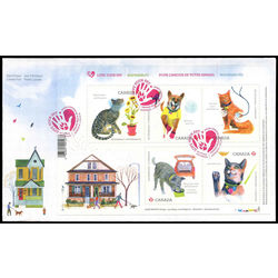 canada stamp 2829 love your pet 4 25 2015 FDC