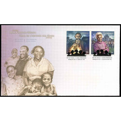 canada stamp 2316a black history month 2009 FDC
