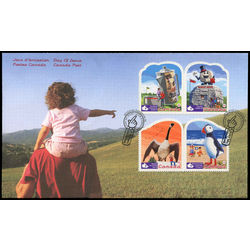 canada stamp 2401a roadside attractions 2 2010 FDC